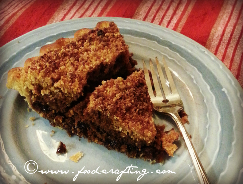 Pennsylvania Dutch Shoofly Pie Slice