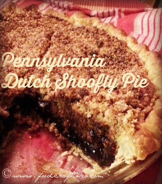 Pennsylvania Dutch Shoofly Pie | food-crafting.com