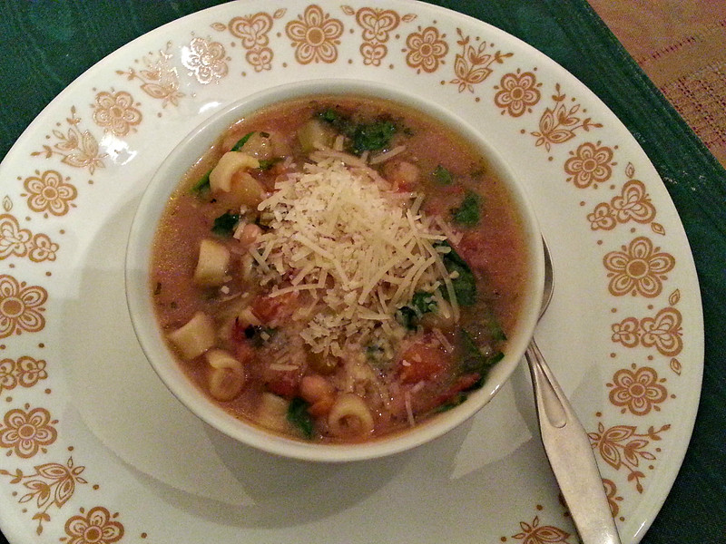 Homemade Italian Minestrone Soup