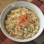 Super Bowl Tri Color Coleslaw