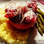 sausage stuffed tomato recipe