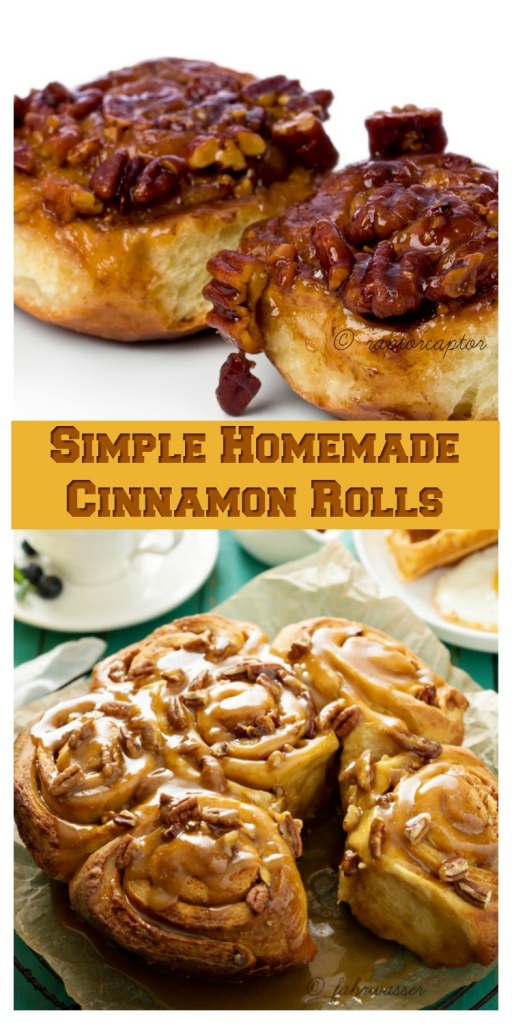 Simple Homemade Cinnamon Rolls | De's Home Style Food Crafting