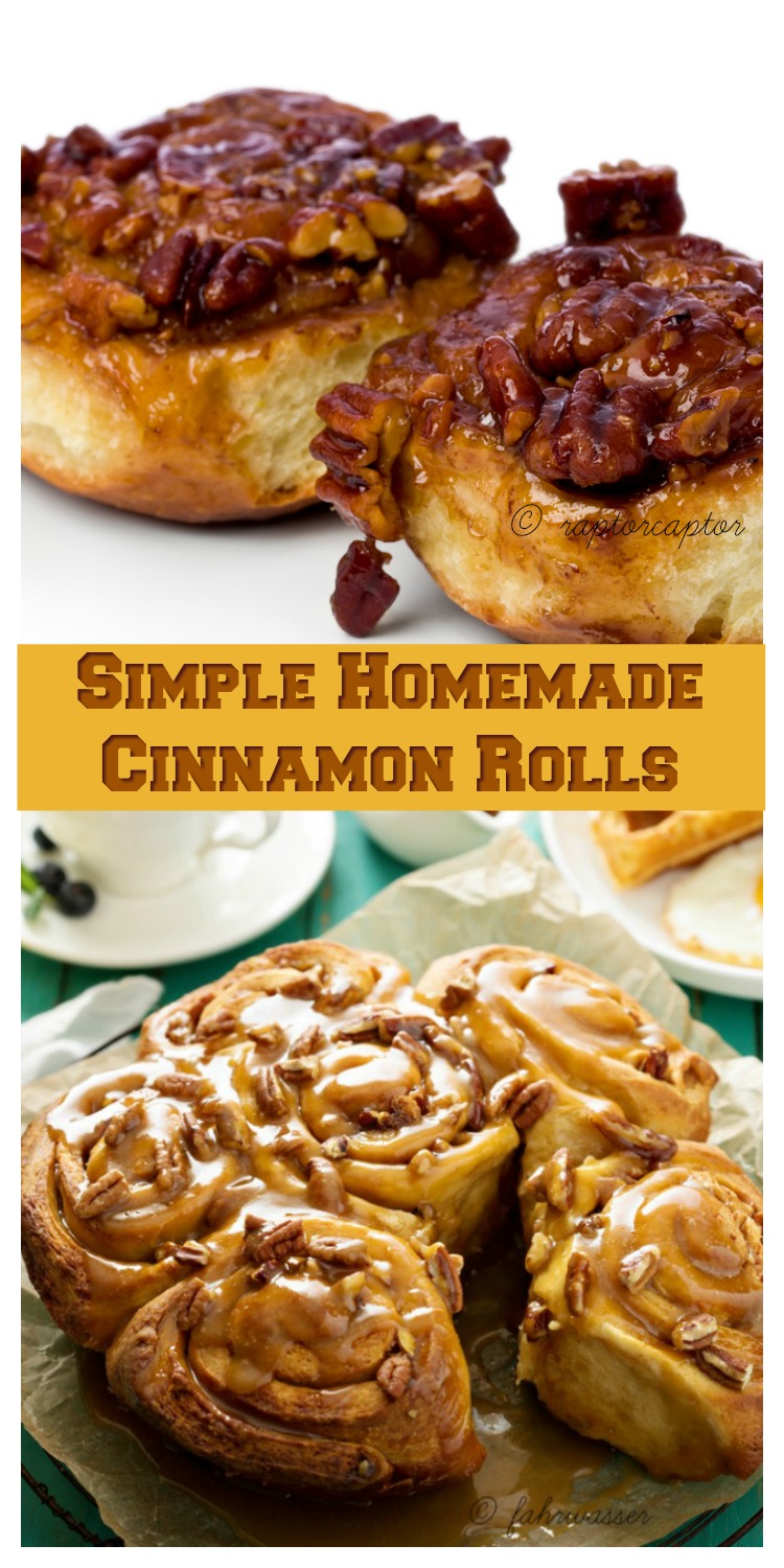 A huge batch of simple homemade cinnamon rolls is a traditional part of our Thanksgiving Day breakfast.