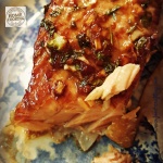Atlantic Salmon Glazed With Seafood Marinade | food-crafting.com