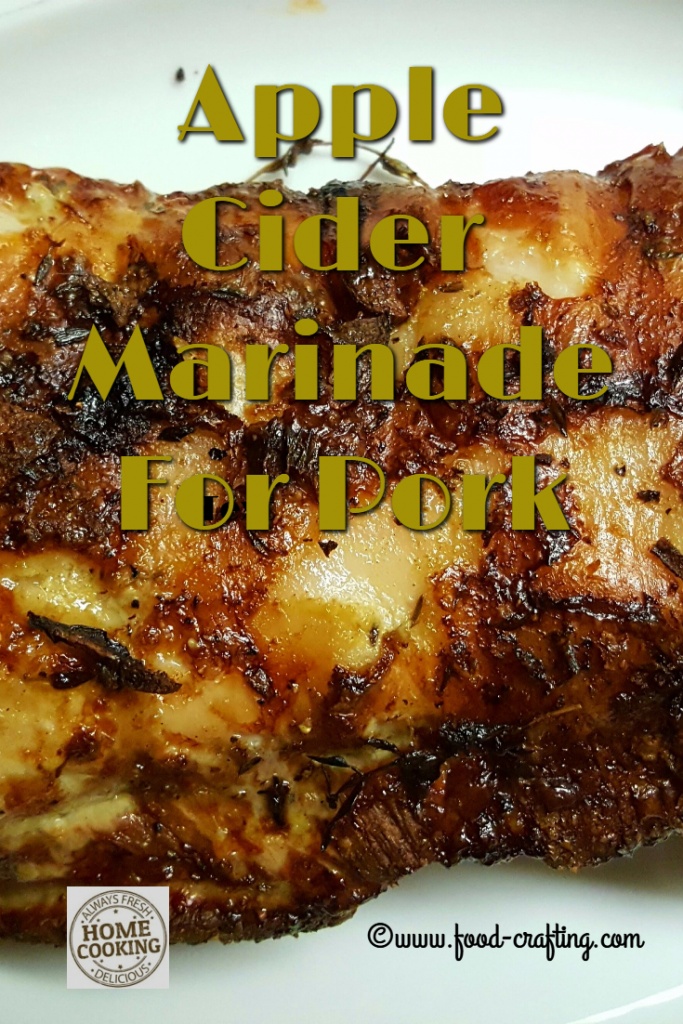 Apple Cider Vinegar Marinades De's Home Style Food Crafting