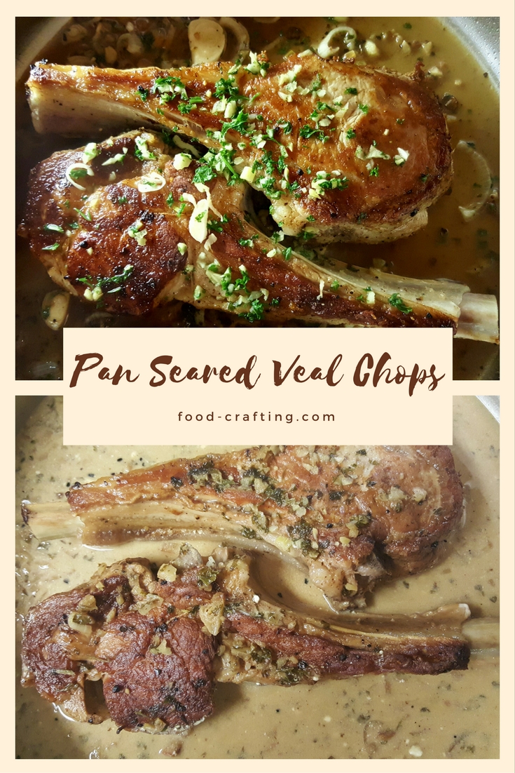 Pan Seared Veal Chops © food-crafting.com
