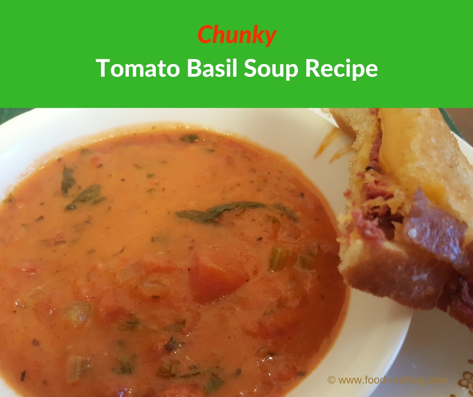 chunky tomato basil soup recipe