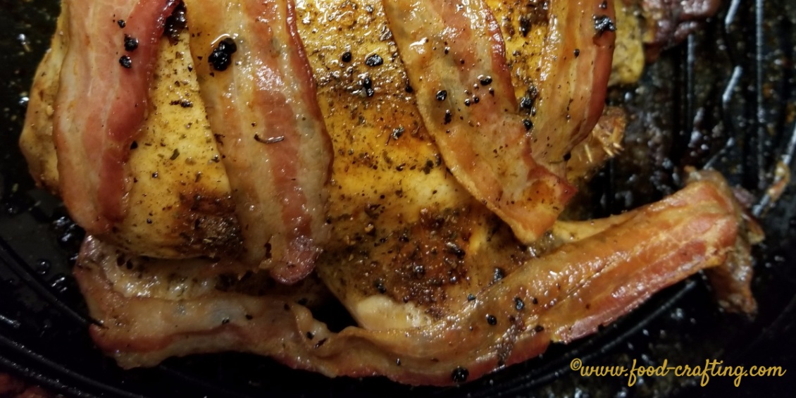 poulet-roti-four: roast chicken