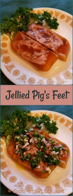 Jellied Pigs Feet Recipe | De's Home Style Food Crafting