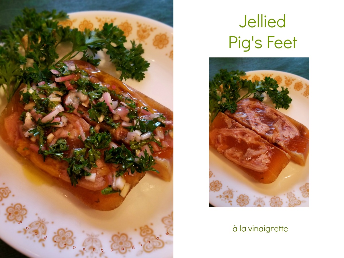 Jellied Pigs Feet Recipe | De's Home Style Food Crafting